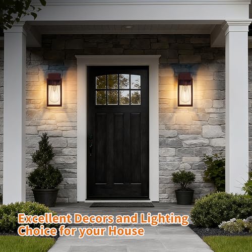 13'' Oil Rubbed Bronze Outdoor Light Fixtures Wall Mount (Oil-Rubbed Bronze / 13.3'')