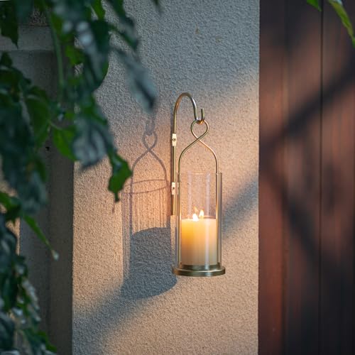 Gold Candle Sconces Set of 2 (Gold)
