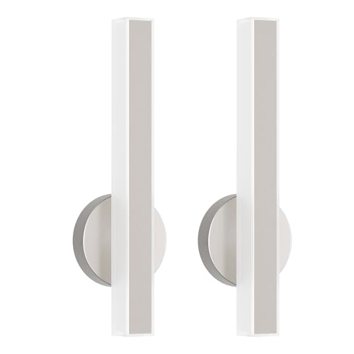 Wall Sconce Hardwired Modern LED 18W Wall Sconce Set of Two