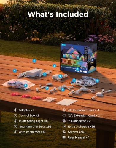 Permanent Outdoor Lights 2 Pro (White / 200ft)