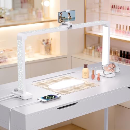Half Moon Light for Nail Desk