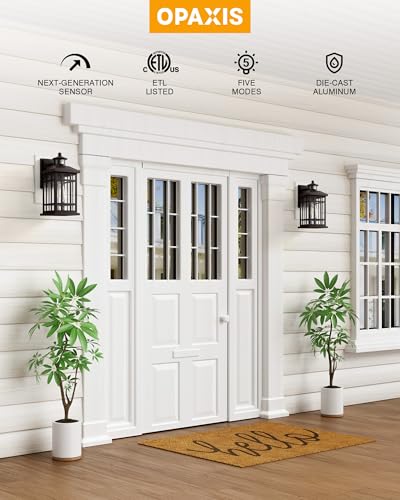 Porch Lights Outdoor with Motion Sensor (Oil-Rubbed Bronze / Motion Sensor-2 Pack)