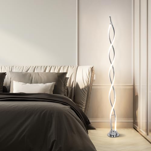 31W LED Floor Lamp (Silver C)