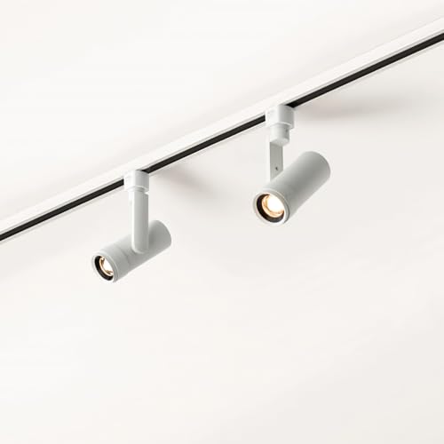 5 Color Zoomable LED Track Lighting Heads (White)