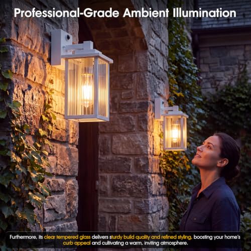 Motion Sensor Wall Light (White / 10.6''-1 Pack)