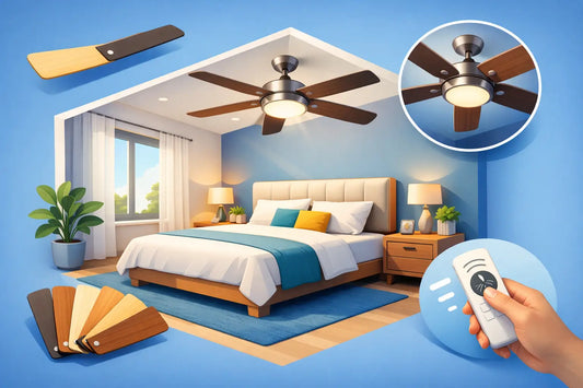 How to Choose the Best Ceiling Fan for a Bedroom