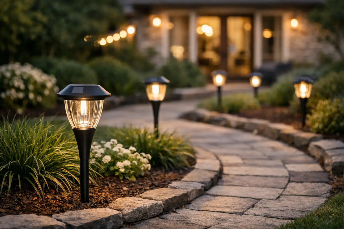 Solar Pathway Lights for Yard That Look Intentional