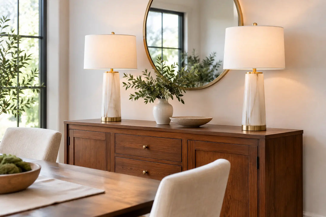 Buffet Table Lamps That Elevate Your Dining Room