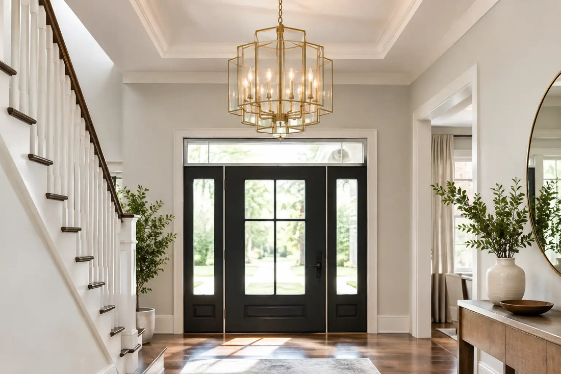 How to Choose a Foyer Chandelier That Fits