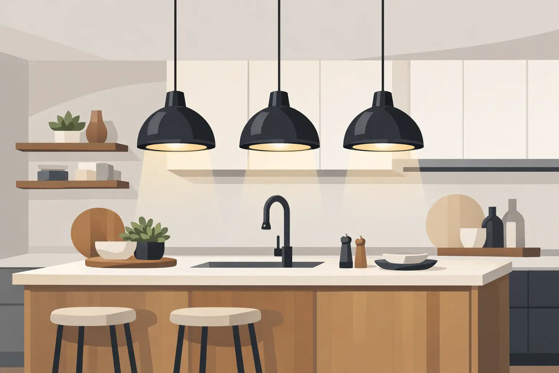 Black Pendant Lights Kitchen Island Style Guide