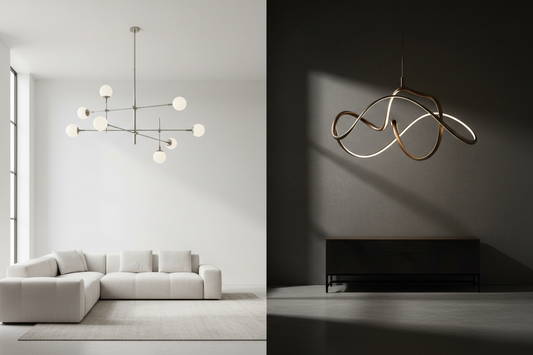 Quiet Luxury Lighting in 2026: Minimal Chandeliers vs. Sculptural Pendant Lights
