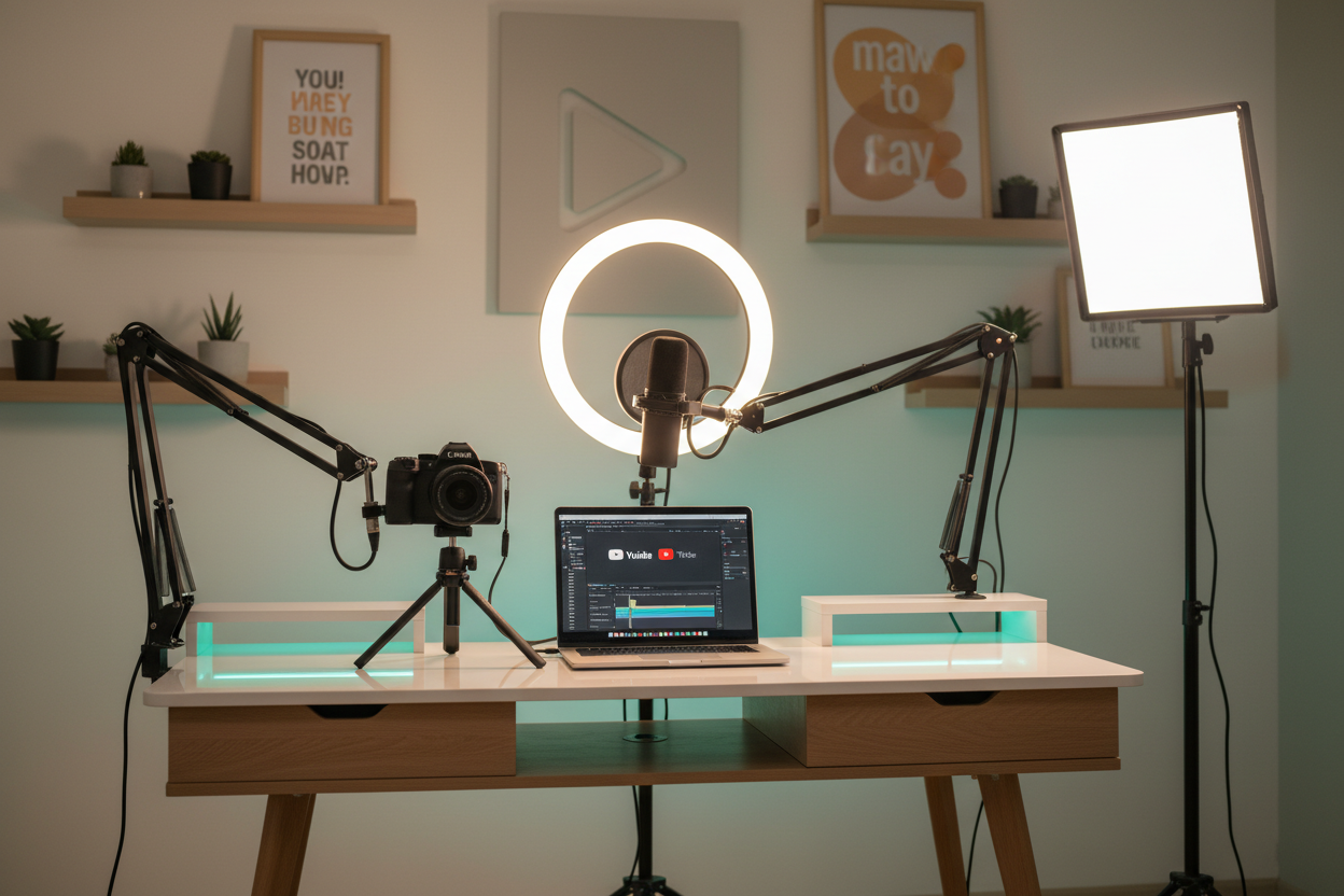 Content Creator & Studio Lighting