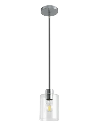 Chrome Pendant Lights Kitchen Island (3 Count)