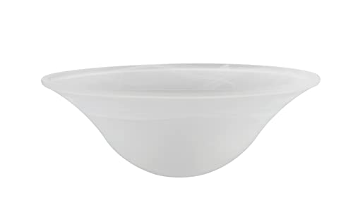 23112 01A Alabaster Shade for Medium Base Socket Torchiere