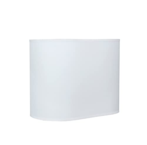 37001A Transitional Oval Hardback Shaped Spider Construction Lamp Shade in Off