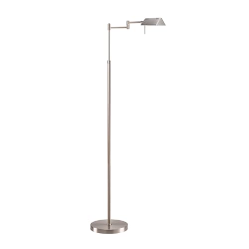 Brook Adjustable Dimmable LED Pharmacy Floor Lamp