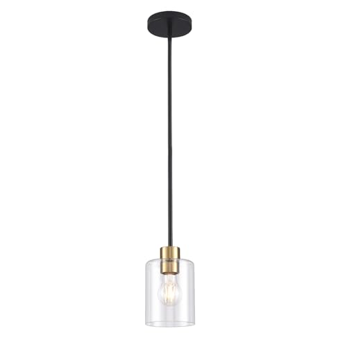 Black Brass Pendant Lights Kitchen Island (3 Count)