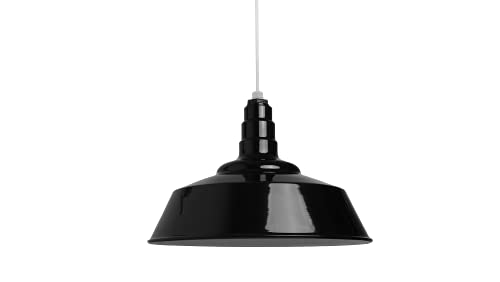 Industrial Pendant Light 20 Inch Extra Large Steel Warehouse Dome
