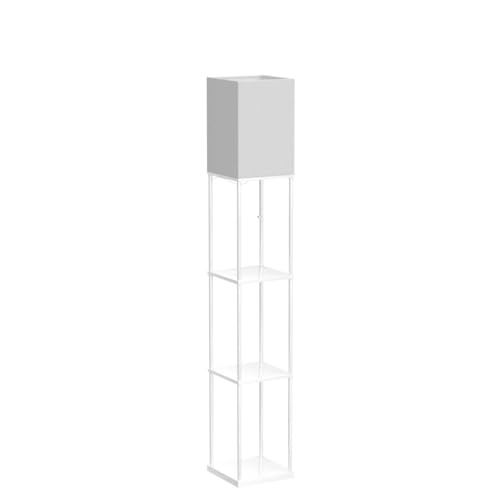 Floor Lamp with Shelves