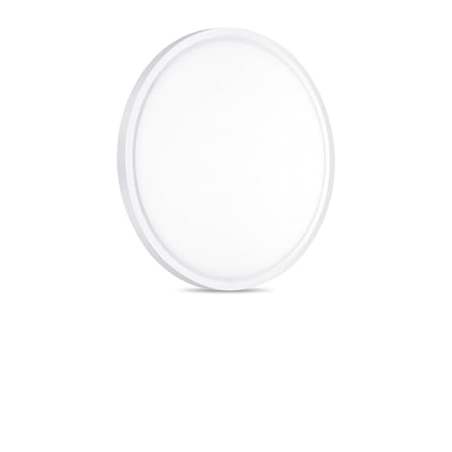 LED Flush Mount Ceiling Light 7in Thin 3CCT White Wired