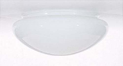 50-330 9.5-Inch Replacement Mushroom Glass Shade, 7-7/8 Inch Fitter, White (50/330)