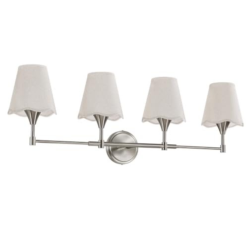 Brushed Nickel Bathroom Vanity Light (Brushed Nickel / 4 LIGHT)