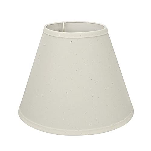 58876A Transitional Empire Shape Uno Construction Lamp Shade in Ivory