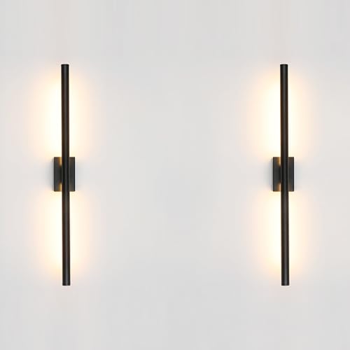 Only Suitable for Small Junction Box Hardwired Wall Sconces Dimmable 24'' (2 Count)