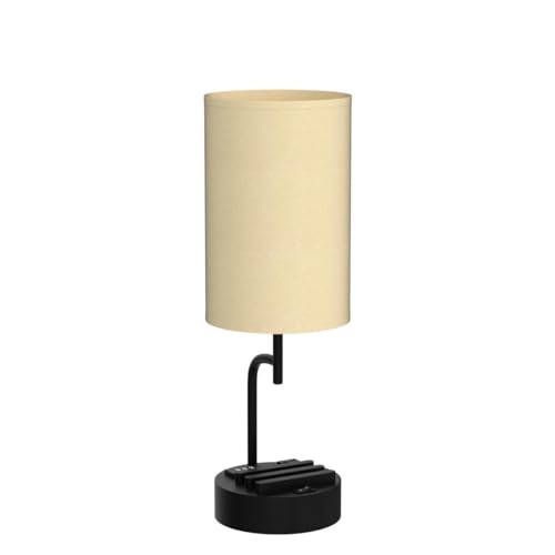 Table Lamp with 3 USB Charging Ports (2 Count)