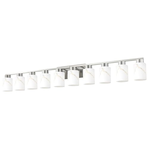 10 Light Bathroom Light Fixtures (10 Count)