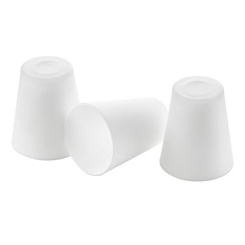 Fixture Replacement Frosted Glass Shade (3 Count)