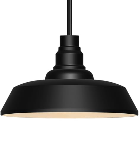 24" Oversized Barn Pendant Light