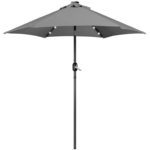 7.5FT Solar Patio Umbrella w