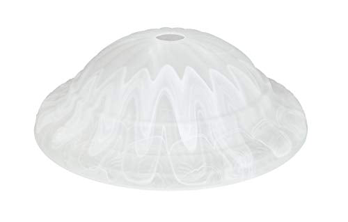 23091 01A Alabaster Transitional Style Replacement Torchiere Glass Shade