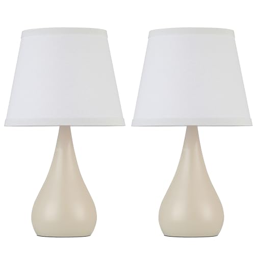 17.3'' Modern Touch Table Lamp Set of 2 with 3 Way Dimmable (2 Count)