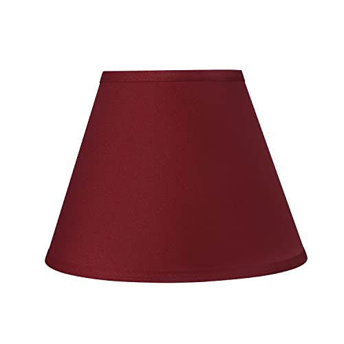 58904A Transitional Hardback Empire Shape UNO Construction Lamp Shade in Red