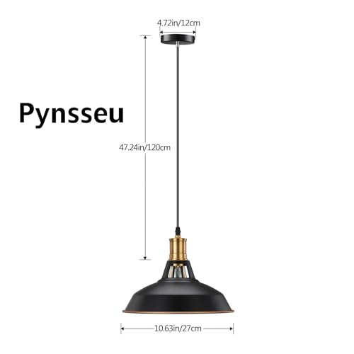 Farmhouse Style Industrial Pendant Light (3 Count)