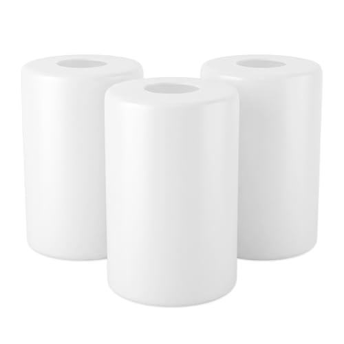 Frosted Glass Lamp Cover for Pendant Light Fixtures (3 Count)