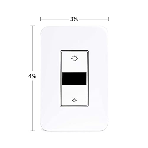 Smart LED Display Dimmer Switch 5" WiFi Remote App