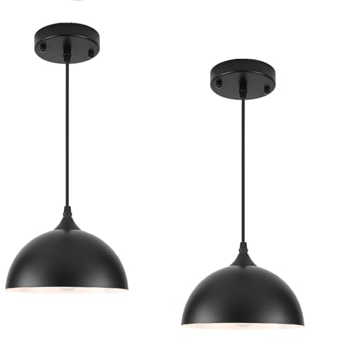 9.8 inch Kitchen Pendant Light 2 Pack (2 Count)