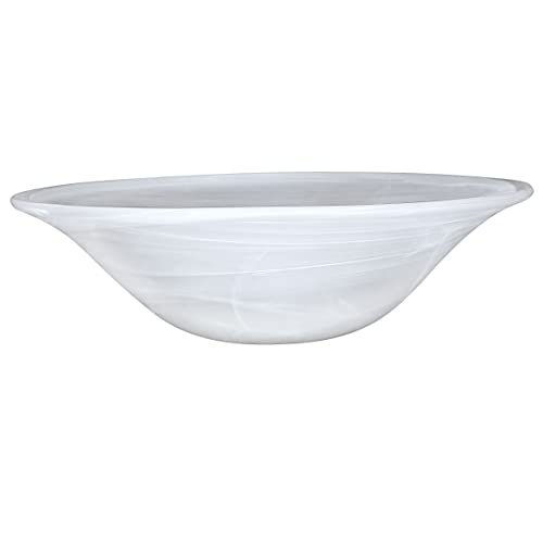23142 11A Alabaster Shade for Medium Base Socket Torchiere