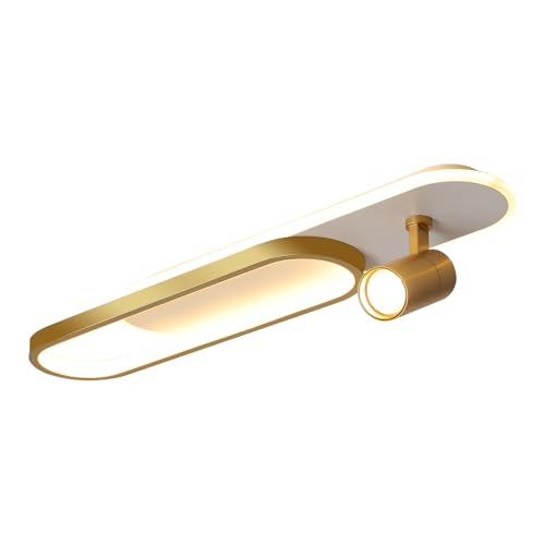 31.4inch Modern LED Ceiling Light 40w Gold Linear Ceiling Light