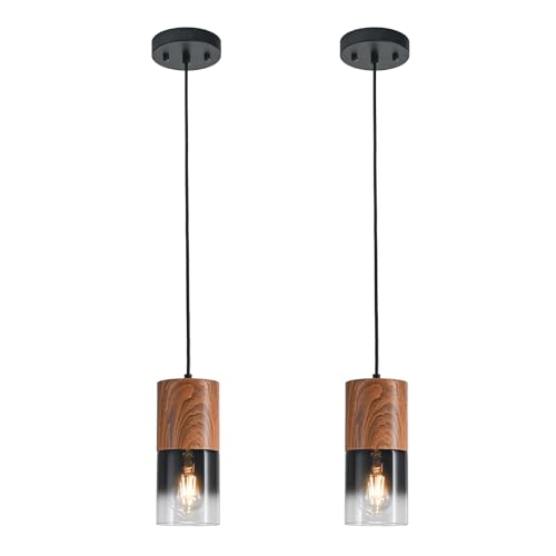 2 Pack Modern Pendant Lights for Kitchen Island