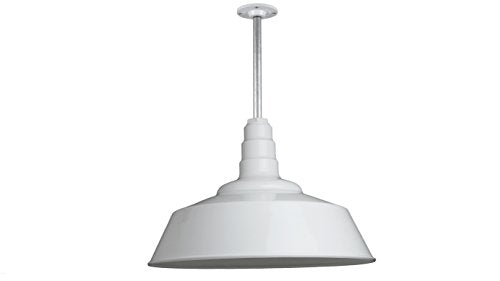 Industrial Pendant Light 20 Inch Extra Large Steel Warehouse Dome