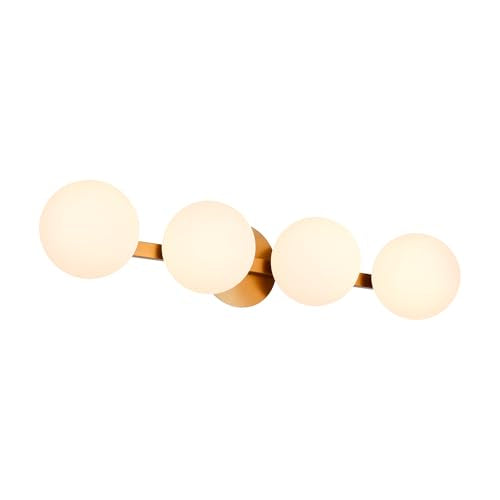 Gold Bathroom Vanity Light Fixtures