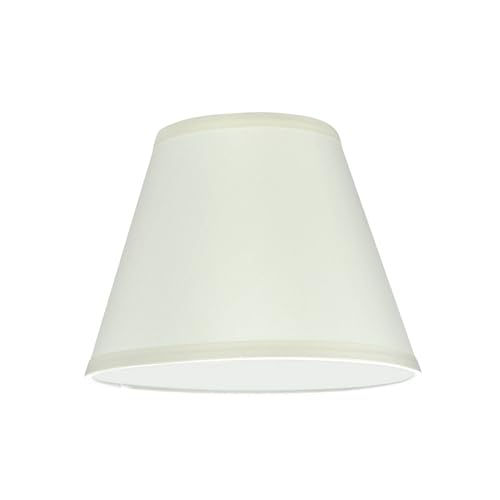 32179 Transitional Hardback Empire Shaped Spider Construction Lamp Shade in Off White