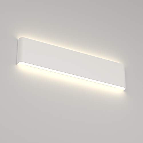 20W Bathroom Light Fixture 24 inch Natural White Light 4000K Vanity Light White Wall Sconce Light for Dressing Room IP44 Waterproof 2600LM