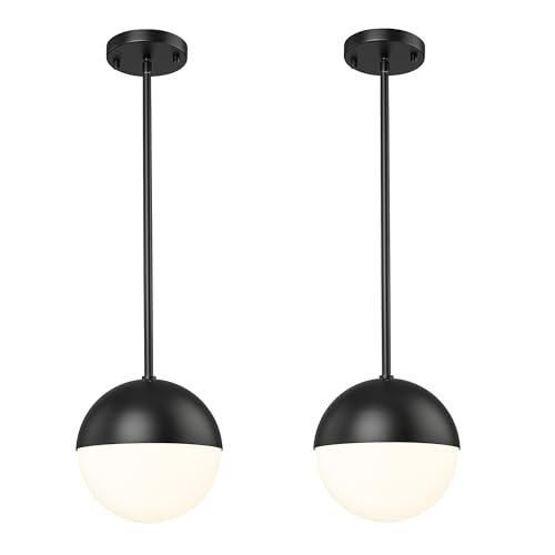2 Pack Mid Century Pendant Lights (2 Count)