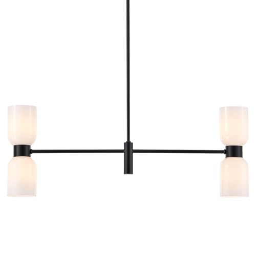 Modern Linear Chandelier for Kitchen Island