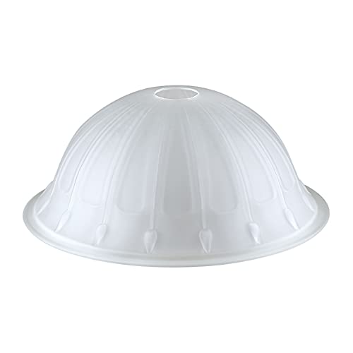 23153 11A Replacement Frosted Glass Shade Medium Base Socket Torchiere Lamp